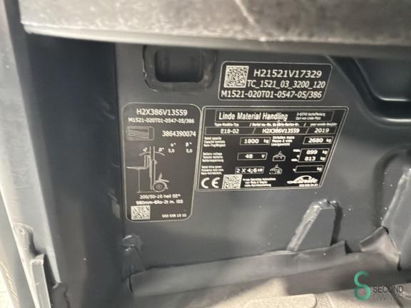 Linde E 18 WKH12.276 10 20419