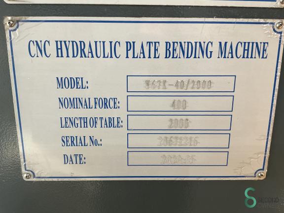 Mantech W67K-40/2000 MET9.535 15 16867