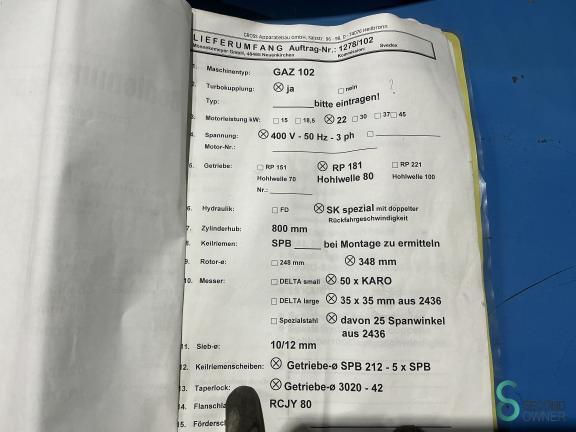 Gross GAZ 102 REC9.593 7 16949