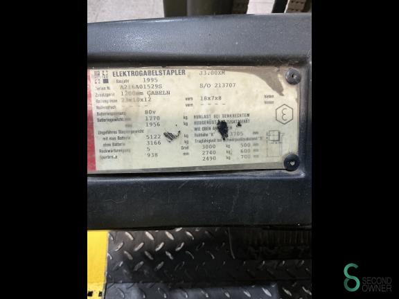 Hyster J 3.00 XM WKH9.844 10 17263