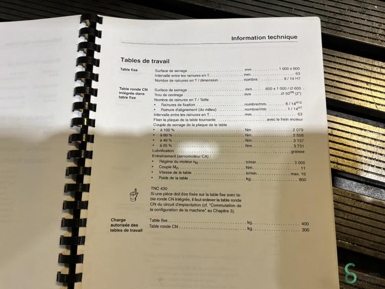 Deckel MAHO DMU 60T MET.1225 69 2292