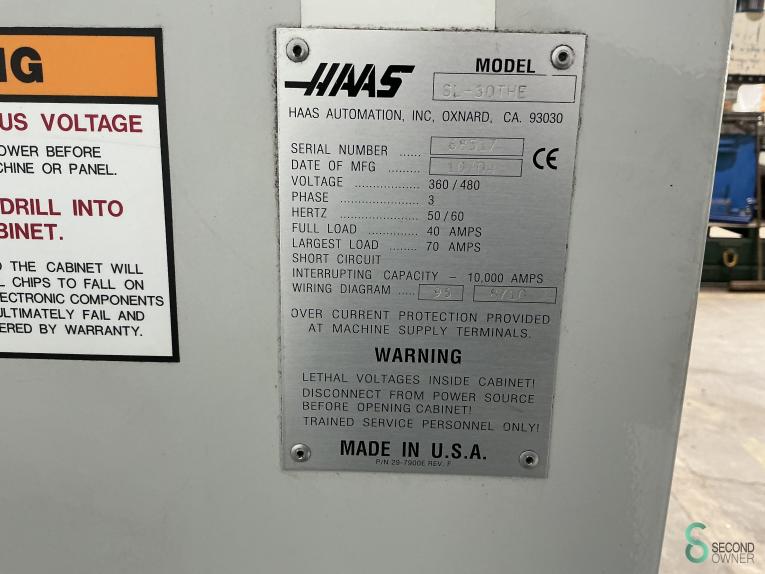 Haas SL-30THE MET12.350 44 20505