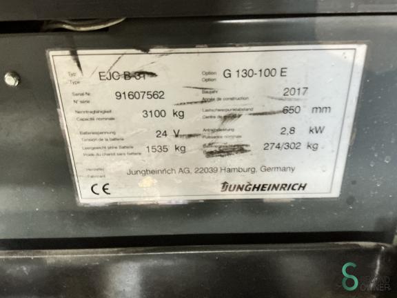 Jungheinrich EJC B31 WKH10.836 10 18470