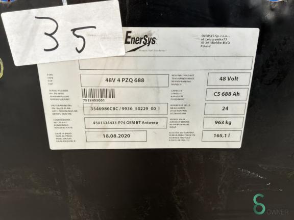 Enersys 48V 4PZQ 688 WKH11.027 2 18801