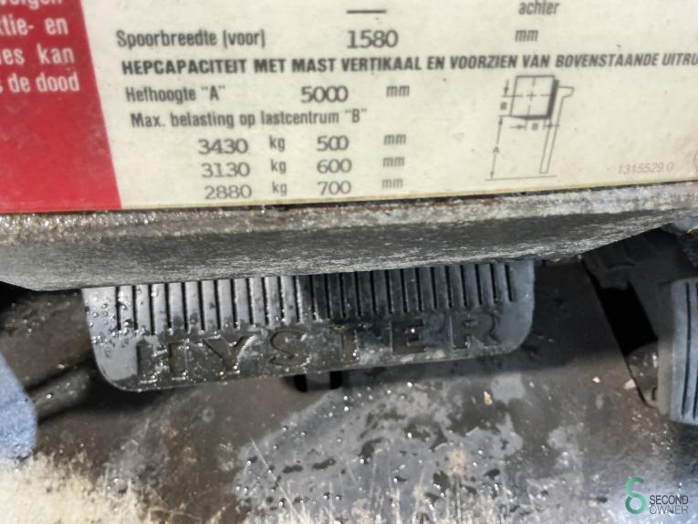 Hyster H 4.00 XL/5 WKH9.883 50 17344