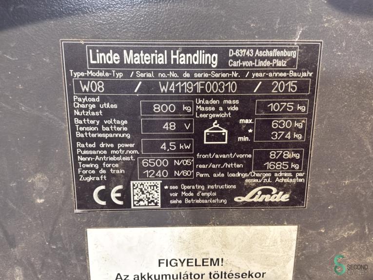 Linde W08 WKH11.396 44 19250