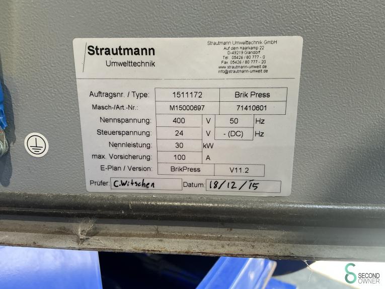 Strautmann BrikPress HP/NP 240 REC.2019 90 12178