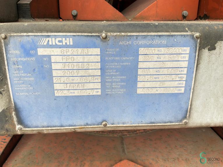 Aichi SP21AJ BOU11.766 49 19750