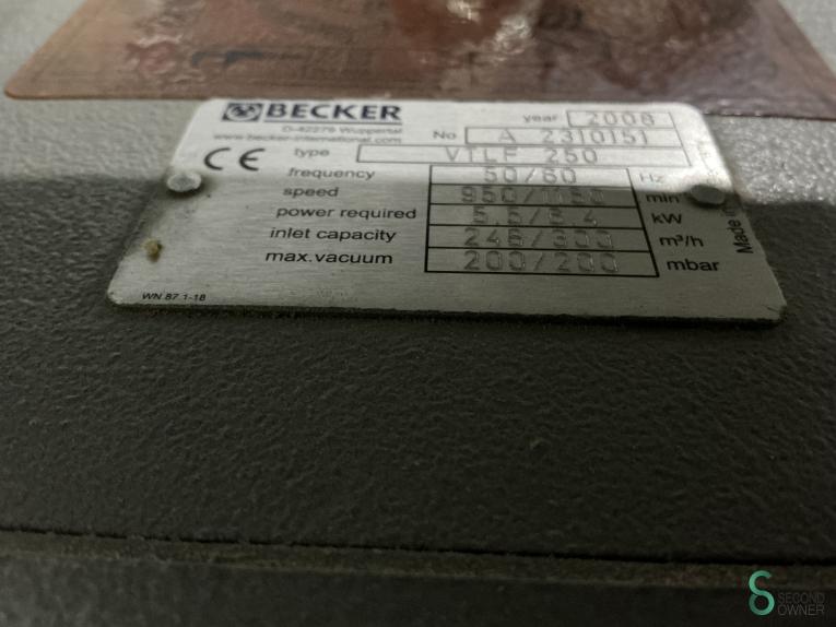 Becker VTLF 250 BOU9.961 36 17404