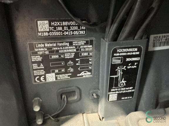 Linde H35T WKH9.793 10 17207