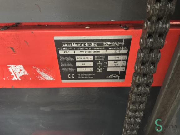 Linde D08 WKH11.928 8 19977