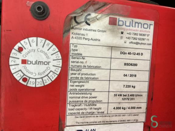 Bulmor DQN-40-12-45D WKH9.969 10 17413