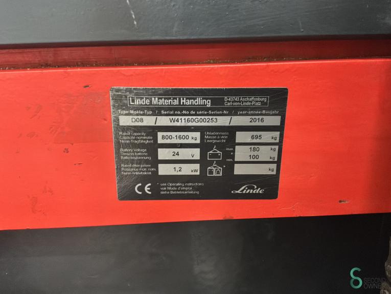 Linde D08 WKH11.930 43 19978