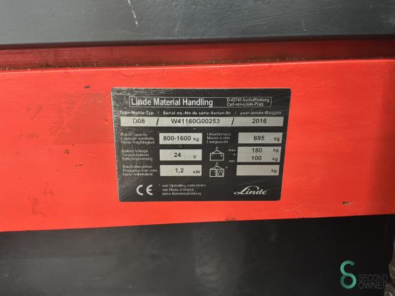 Linde D08 WKH11.930 11 19978