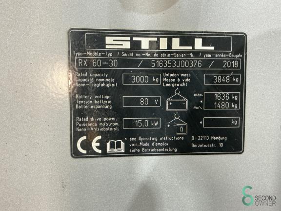 Still RX60-30 WKH10.691 8 18291