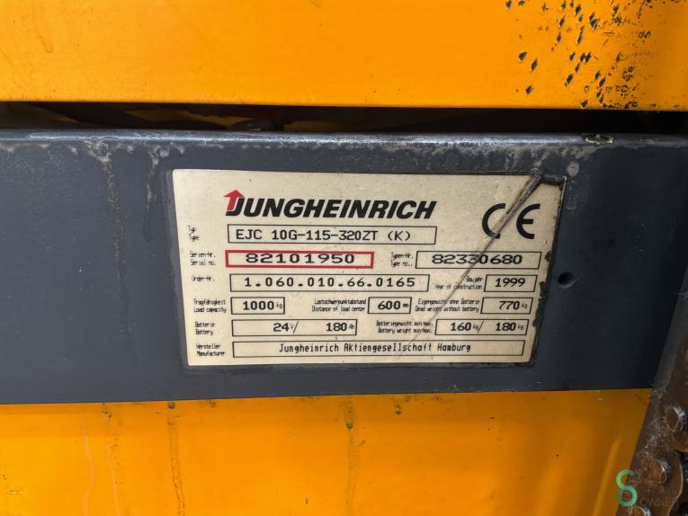 Jungheinrich EJC 110 WKH10.629 30 18217
