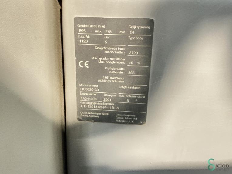 Crown RC3020-30 WKH9.616 42 17065