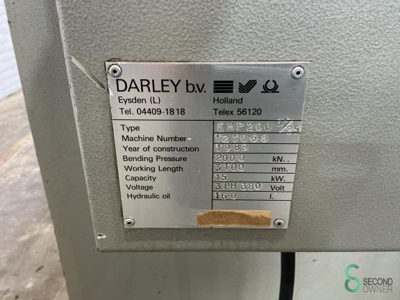 Darley EHP 200, 31/25 MET12.161 14 20271