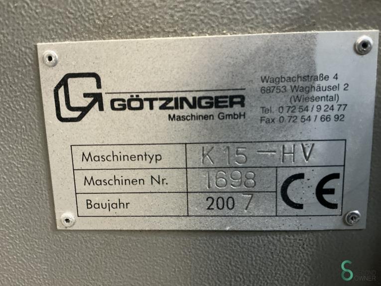 Götzinger K 15 HOU9.753 86 17169