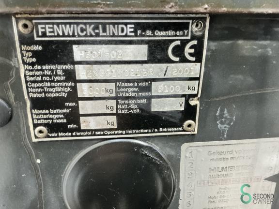 Linde H30T WKH9.951 9 17466
