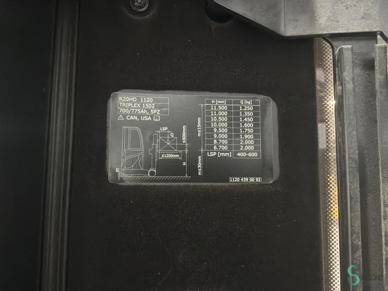 Linde R20HD WKH11.096 51 18873