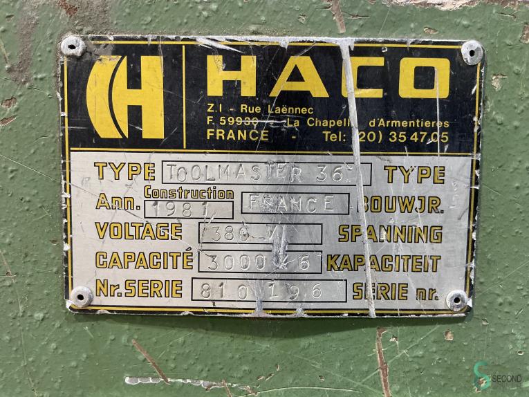 HACO TM 36, 3100x6mm MET11.777 39 19762
