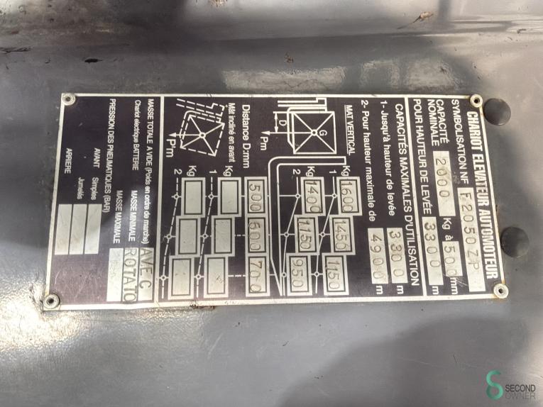 Mitsubishi FG20CN WKH11.175 50 18971