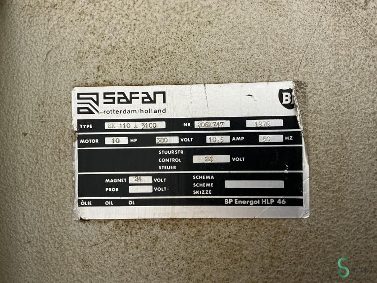 Safan SK 110-3100 MET12.091 52 20162
