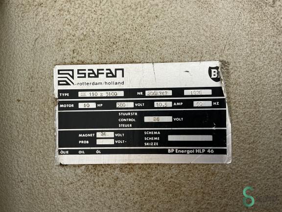 Safan SK 110-3100 MET12.091 16 20162