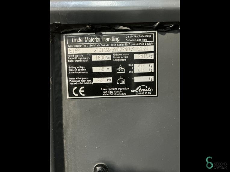 Linde E16P WKH9.437 55 16754