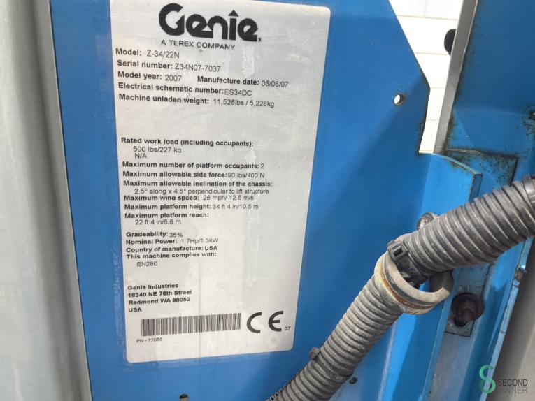 Genie Z-34/22N BOU11.843 57 19853