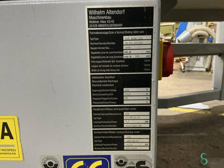 Altendorf F45 ELMO III HOU9.073 67 16340