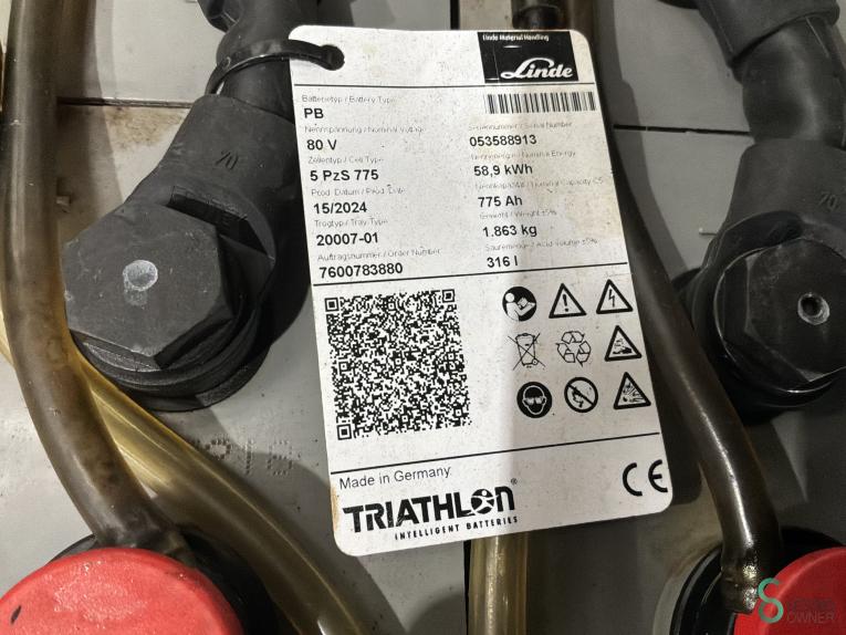 Linde E35HL triplex WKH11.393 46 19246