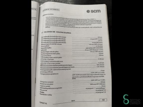 SCM Topset XL 8 HOU10.816 45 18447