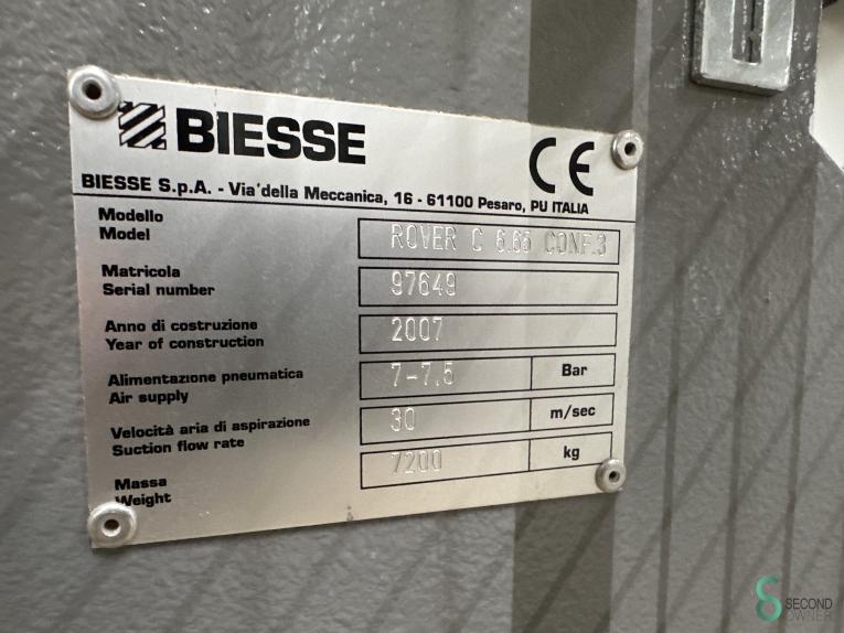 Biesse Rover C6.65 CONF.3 HOU10.857 203 18508