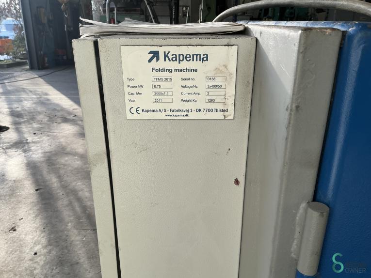 Kapema TFMS 2015 MET9.774 39 17194