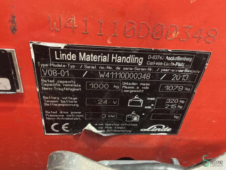 Linde V08-01 (1110) WKH11.944 36 19989