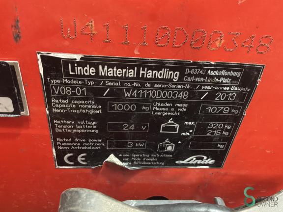 Linde V08-01 (1110) WKH11.944 8 19989