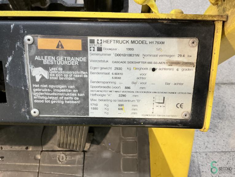 Hyster H 1.75 XM (T) WKH10.466 45 18013