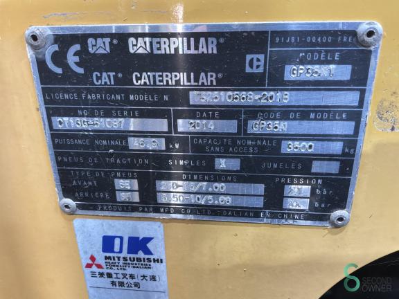Caterpillar GP35NT WKH10.926 10 18687