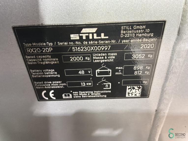 Still RX20-20P WKH10.688 52 18285