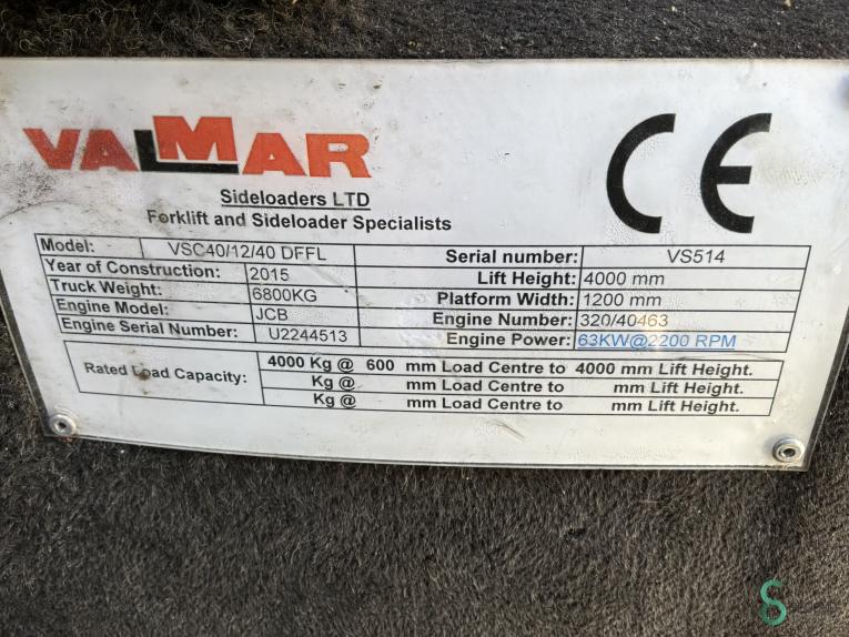 Valmar VSC40/12/40 DFFL WKH10.924 65 18683
