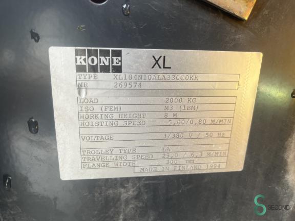 Konecranes 2000KG MAG7.934 9 14698