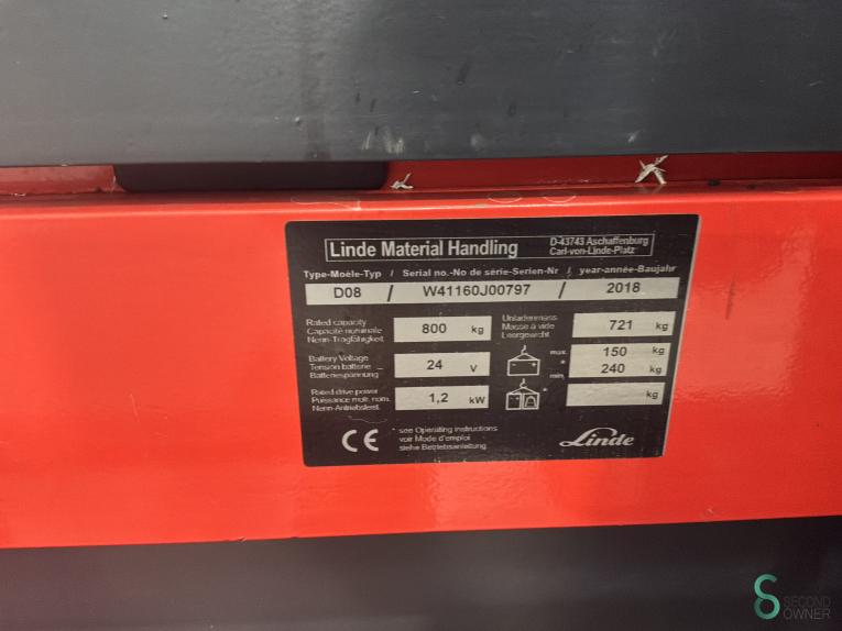 Linde D08 WKH11.918 43 19970