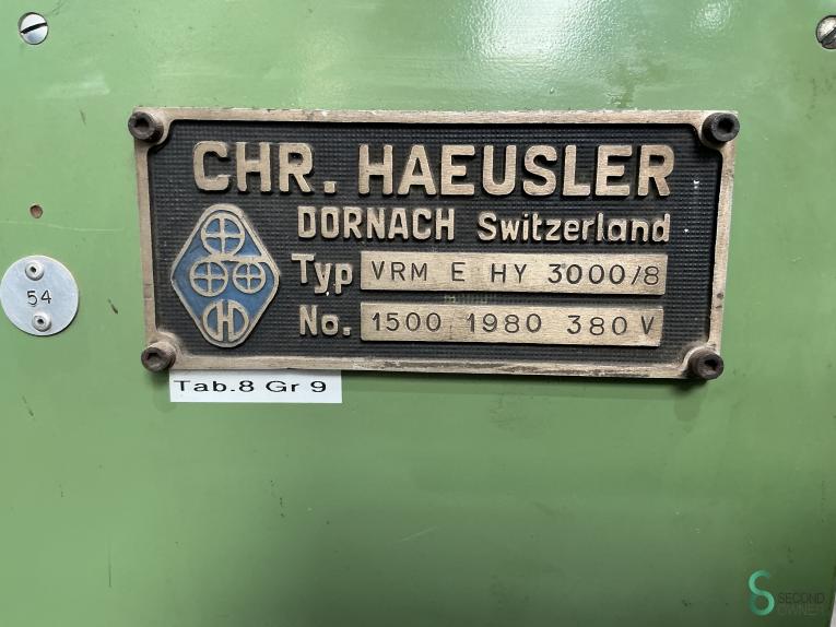 Haeusler VRM E HY 3000/8 MET12.080 48 20150