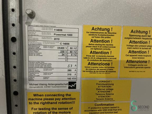 Weinig Powermat 1000 HOU10.340 31 17858