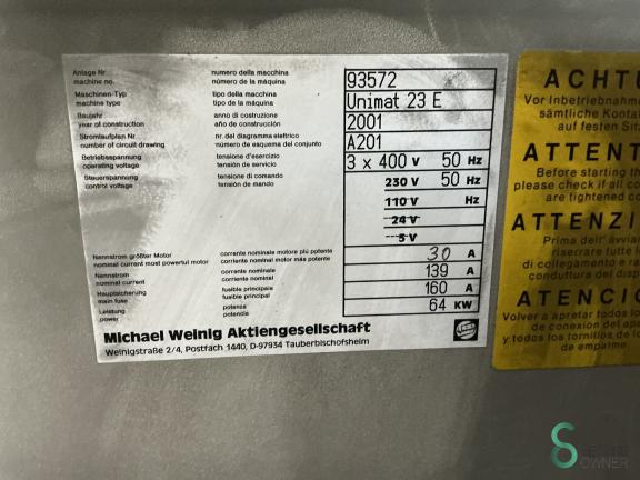 Weinig Unimat 23 E HOU10.196 19 17684