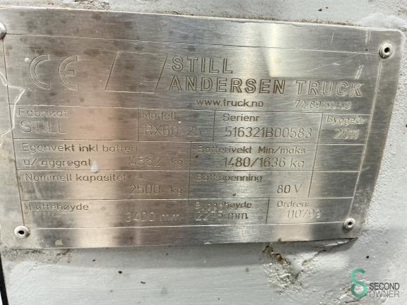 Still RX60-25 WKH9.579 12 16932