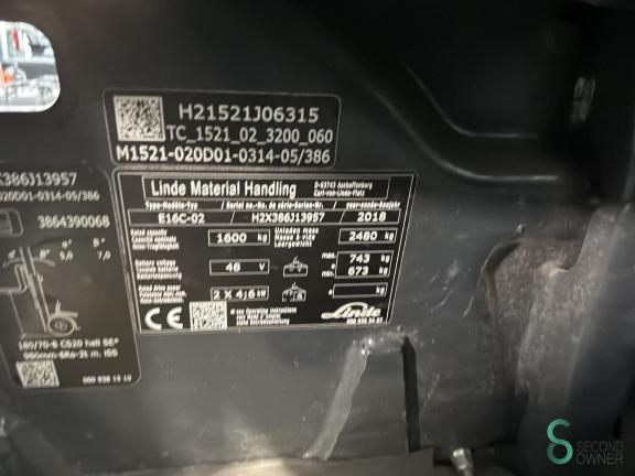 Linde E16C WKH.4526 10 8091