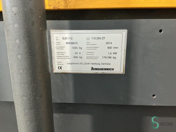 Jungheinrich EJC 112 WKH8.777 11 15879